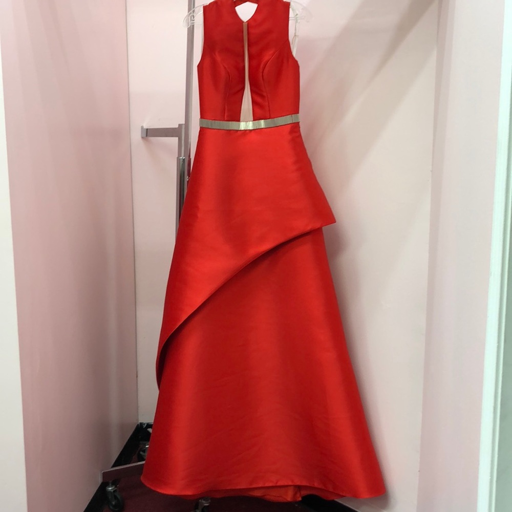 NWT TERANI RED DRESS